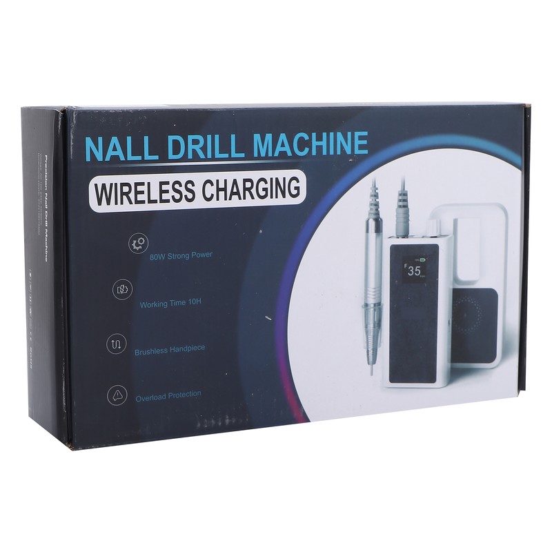 Nail Drill Machine Polishing Shape 35000rpm Wireless Electric Nail File
