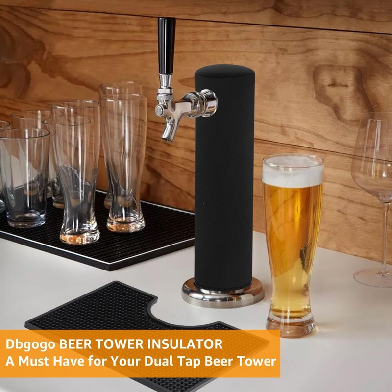 Kegerator Tower Insulator for Standard 3” Diameter Single Tap Draft