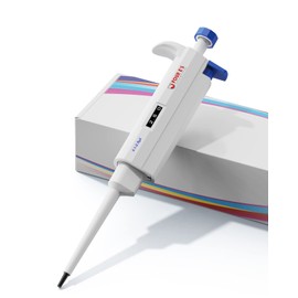 PRECIPETTE 0.1 - 2.5 μl pipettes, pipettor, micropipette, laboratory, single channel pipettes, microliter pipettes, laboratory pipettes, ISO8655