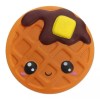 Muna Kit 3 Squishy Kawaii Olor Antiestrés Waffle Galleta Mordisco