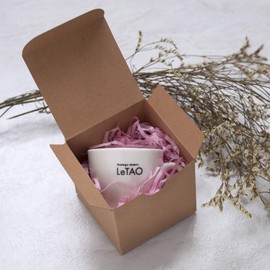 GEFTOL Small Kraft Gift Box 50 Pack 3 x 3 x 3 Inches Fold Box Paper Gift Box Bridesmaids Proposal Box for Bridal Birthday Party Christmas