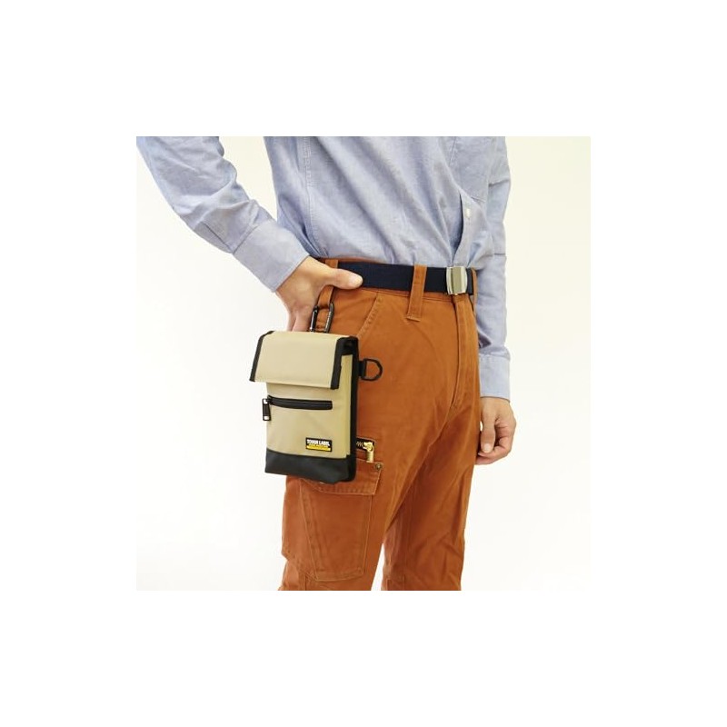 Bohken Club Pouch, Tough Label, beige