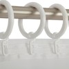Bestlivings Curtain Rings (Diameter 40 mm) with Folding Hooks in