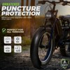 PAKCHEF 16 x 4.0 Ebike Inner Tube with Schrader Valve