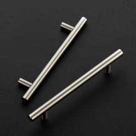 Ravinte 30 Pack 7.38 inch Cabinet Pulls Brushed Nickel Stainless Steel Kitchen Cupboard Handles Cabinet Handles, 5 inch (128mm) Hole Center
