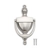 SANATO Nickel Door Knocker Hardware Door Knockers for Front Door,