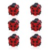 6Pcs Ladybug Hair Clips for Women Girls