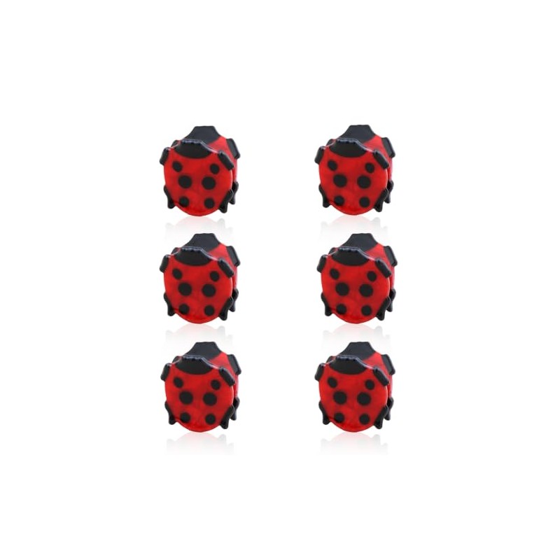6Pcs Ladybug Hair Clips for Women Girls
