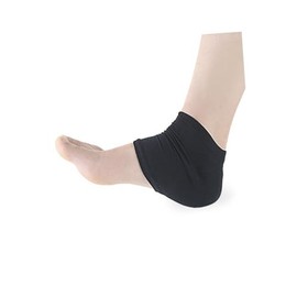 Baluue Nylon Heel Gel Socks for Moisturizing Black Foot Care Heel Sleeves for Relief Comfort for Daily Use Pedicure Care