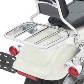 XR Chrome Sport Luggage Rack Kit For 2018-2025 Harley Fat Boy FLFB, Breakout FXBR