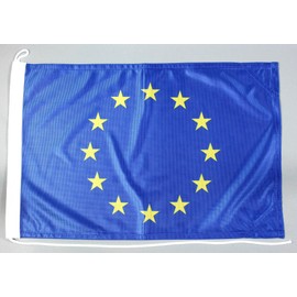 Buddel-Bini Boat Flag of Europe Council of Europe 30 x 45 cm Professional Quality Flag Motorcycle Flag