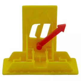 Hot Wheels Replacement Yellow Bracket for Hot Wheels Wall Tracks Power Tower Set W3423