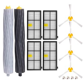 Replacement Parts for iRobot Roomba Series 800 900, Replacement Kit Accessories for Roomba 805 850 851 860 865 866 870 871 876 880 885 886 890 891 895 896 900 960 960 965 966 6 980 cm