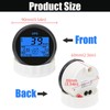 BYYOUIV 85mm Digital GPS Speedometer Odometer for Car, Boat, Motorcycle