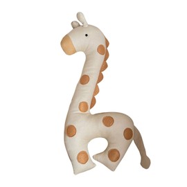 Baby Cartoon Animal Stuffed Toy Polyester Cute Kid Soft Stuffed Doll Throw Pillow Home Decoration