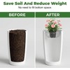 Insertos Ajustables para Macetas Grandes 12-18", Elevador de Plantas con