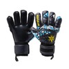 erebos 1000154 Darkness Flat PK Grip Goalie Gloves Black Blue