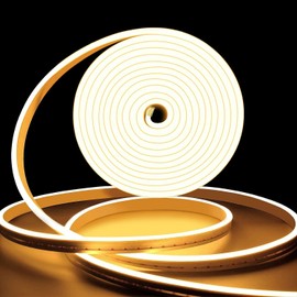 Money-Mate LED Strip Flexible and Linear LED Lighting | 5m | 120 LED/M | IP67 Waterproof, Flexible, Neon Rope Light, Indoor or Outdoor Decor - No Power adapters included.