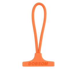 T-Zippuller - Pack of 10 - Zipper Aid for Clothes and Bags - Ideal for Arthritis, Rheumatism and Hand Restricted Function (Orange)