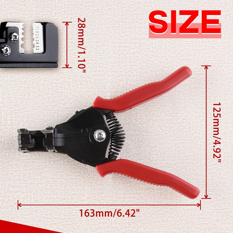 SPEEDWOX Automatic Wire Stripper Tool Heavy Duty Precision Wire Stripping