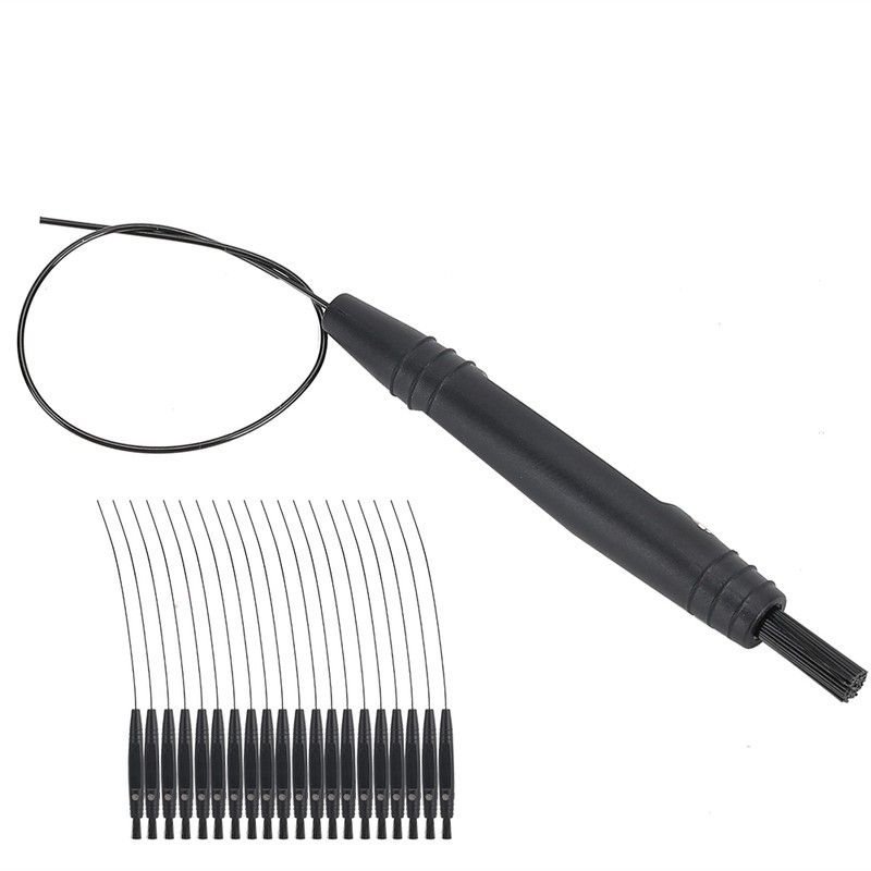 20pcs Hearing Aid Cleaning Brush Wire Cleaner Multifunctional Hearing Aid