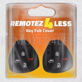 RemoteSuperMarket 2 Key Fob Cover for 2013 2014 2015 2016 2017 2018 Subaru BRZ Remote Case Skin