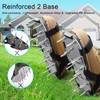 DenForste Lawn Aerator Shoes for Grass - Pre-Assembled Grass Aerator
