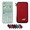 Casio WYNGS FX-92B Secondaire Calculator with Protective Case in Red