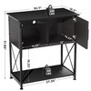Herture 20-29 Gallon Aquarium Stand Metal Frame Fish Tank Stand