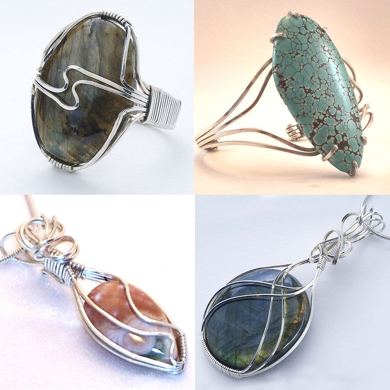 The Beadsmith WrapMaker Plier – Ergonomic Handle, 5” (127mm) –