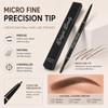 Waterproof Micro Fine Eyebrow Pencil – Vegan Ultra Slim Brow