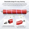 Rubber Main Brush Replacement Compatible for Roborock S7, S7MaxV, S7Max