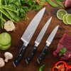 OAKSWARE Kitchen Knife Set 3-Piece, Ultra Sharp Kitchen Knives, Paring
