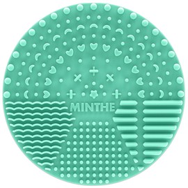 MINTHE™ Makeup Brush Cleaner Mat | 2 Pack | Silicone Make up Cleaning Pad