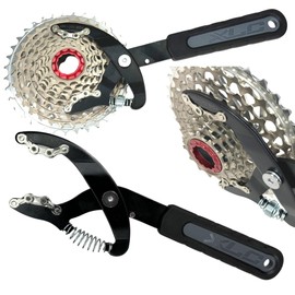 Fantic26 Bicycle Cassette Puller MTB Ebike Road Chain Whip Countertool Pro Workshop Pliers for 5 I 6 I7 I 8 I 10 I 11 & 12 Speed Cassettes