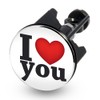 shoperama Waschbecken-Stöpsel Excenter-Stopfen - I Love You