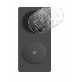BROTECT Protective Glass for Aqara SVD-KIT1 (Smart Video Doorbell G4) (Pack of 6) Protective Film Tempered Glass [Extremely Scratch-Resistant 9H, Anti-Fingerprint, Ultra Transparent]