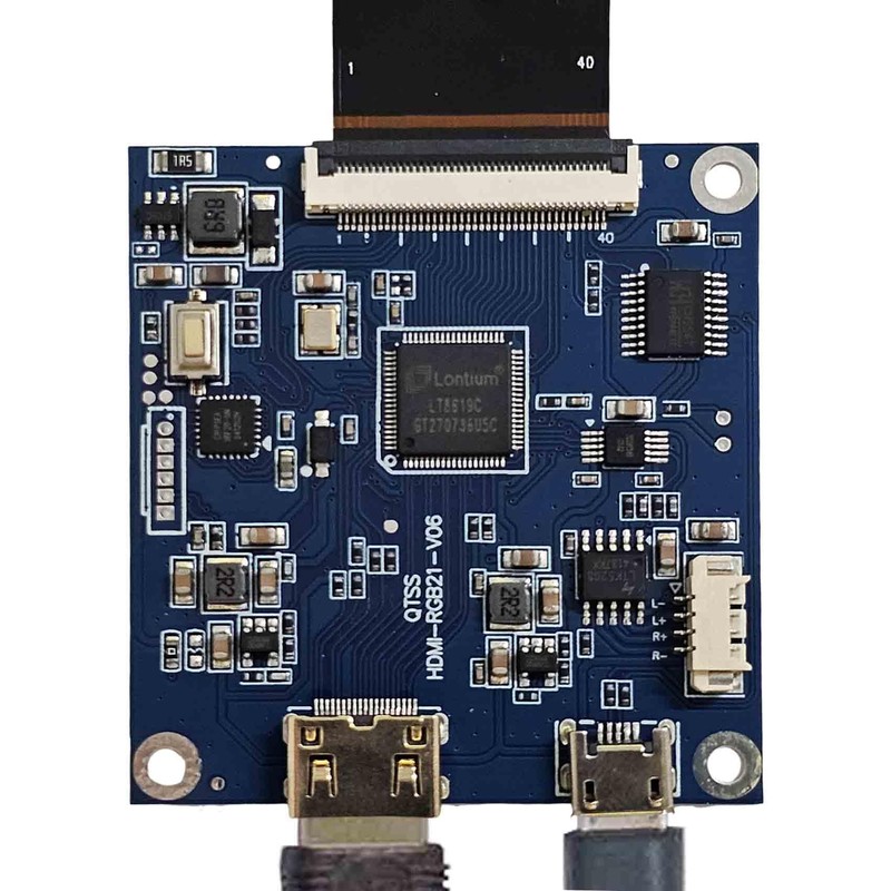 VSDISPLAY 2.8 inch 480X480 IPS MIPI 330nit Circle LCD Screen