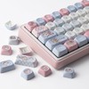PBT Keycaps 135 Keys MOA Profile Cute Keycaps Dye Sublimation