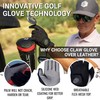 Claw Black Golf Glove for Men - Breathable, Long Lasting