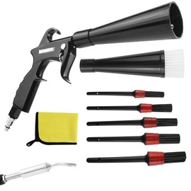 HANDY High Pressure Car Interior Cleaning Gun Interior Dryer Hair Dryer Car Detail Gun Fast Drying Blows Away Dust and Dirt Using Air