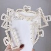Large Pearl Hair Claw Clip, Pearl Hair Claw Clips Neutral