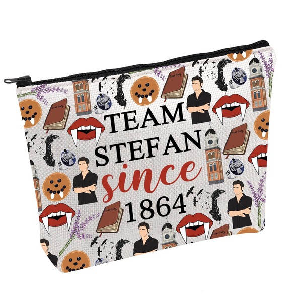 PWHAOO Vampire Tv Show Makeup Bag Team Stefan Since 1864