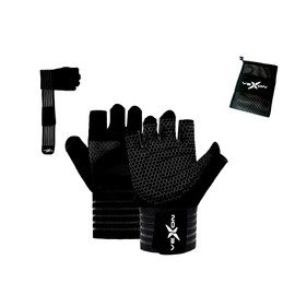 VEXON Men's Gym Gloves, Men's and Women's Gym Gloves (X-Large)