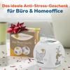 GLÜCKSGUT® Anti-Stress Cube, Funny Stress Cube for Stress Relief, 6