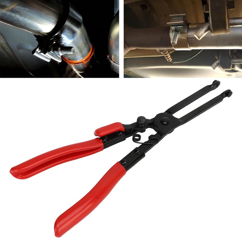 VOBOR Exhaust Pipe Clamp Pliers, Carbon Steel Heavy Duty Long