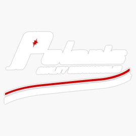 Leyland Designs Vintage Polaris Snowmobiles USA Sticker Outdoor Rated Vinyl Sticker Decal for Windows, Bumpers, Laptops or Crafts 5"