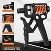 Adjustable Hand Grip Strengthener 5–165 kg – Heavy Resistance Gripper