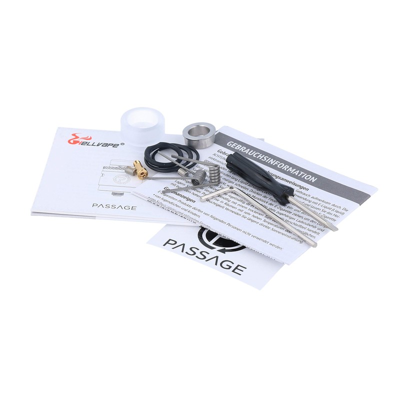 HellVape Passage RDA Clearomizer Set - Bottom Feeder or Dripper