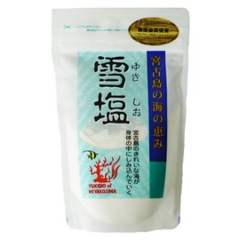 Miyakojima Natural Salt Snow Salt 4.2 oz (120 g) x 3 Bags